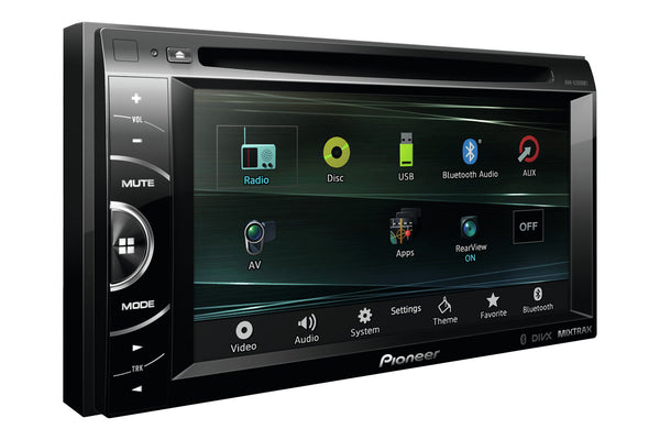 AVH-X2600BT   -   6.1 inch Screen, DVD Multimedia player, bluetooth, 3 Pre-outs, USB, AUX-in, MirrorLink