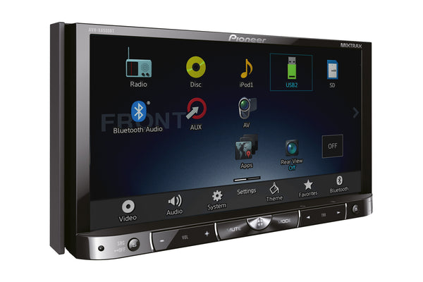 AVH-X8500BT   -   7 inch Screen, DVD Multimedia player, bluetooth, AppRadio Mode, 3 Pre-outs, High Voltage Output