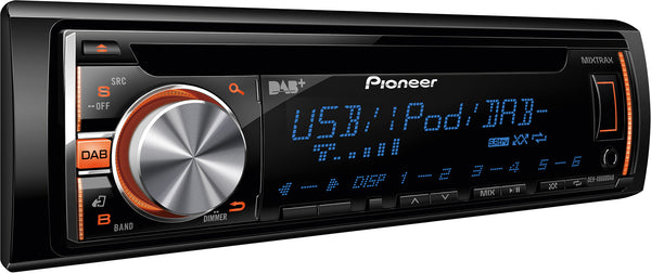 DEH-X6600DAB   -   Stereo, CD, USB, iPhone, Multi-Colour Display, MIXTRAX, DAB+, 2 Pre-outs
