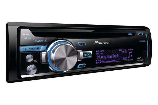 DEH-X8600BT   -   Stereo, CD, USB, iPhone, Multi-Colour Display, MIXTRAX, SD, 3 Pre-outs, Bluetooth, High Voltage Output 4V,